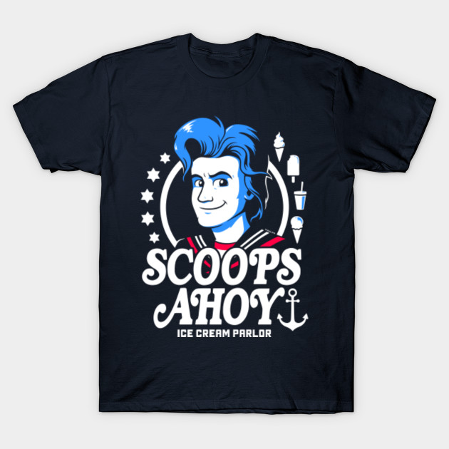 Scoops Ahoy Steve Harrington TShirt TeePublic